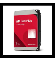 Wd Red Plus, Wd40efzz, 3.5", 4tb, 128mb, 5400 Rpm, 7/24 Güvenlik-nas-server, Hdd