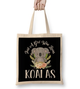 Koala Bear Art Bez Çanta Uzun Saplı
