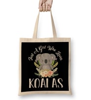 Koala Bear Art Bez Çanta Uzun Saplı