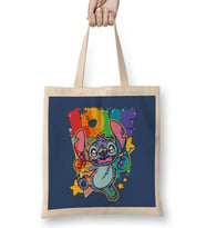 Alien Says Love Stitch Bez Çanta Uzun Saplı