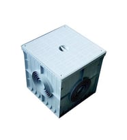 MESATEKNİK 20x20CM PLASTİK RÖGAR LOGAR (MENHOL) KUTUSU MTR20