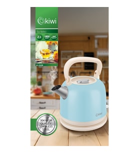 KİWİ SU ISITICI KETTLE MAVİ 2.2 LT 1800W KK-3340B 4105