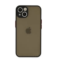 Apple İphone 14 Kılıf Montreal Silikon Kapak - Siyah