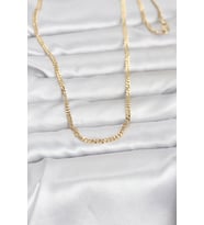 CM 14K Gold Renk 60 cm Zincir Kadın Kolye 5886 - SSSSSS9829-5307