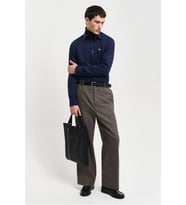 Gant Erkek Lacivert Slim Fit Gömlek