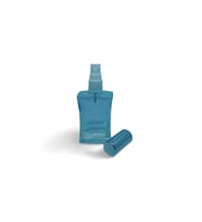 PARFÜM ŞİŞESİ 50 ML (10 ADET) GRİ KAPAK PLASTİK VALF İÇBÜKEY BOŞ ŞİŞE