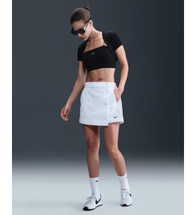 Essential Woven Mr 3" Skort Kadın Beyaz Şort Etek