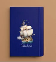 Kişiye Özel 13x21 Mavi Defter-14