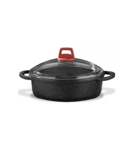 24 cm Granit Döküm Karnıyarık, Sağlıklı ve Dayanıklı Tava