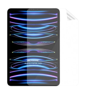 Microsonic Apple iPad Pro 11 2018 (A1980-A2013-A1934-A1979) Paper Feel Kağıt Dokulu Mat Ekran Koruyucu (Renksiz)