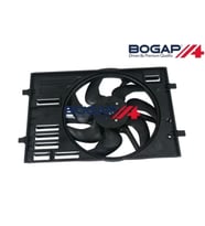 5Q0121203DE Fan Motoru & Çerçevesi Set Brose Typ - Golf-Passat-Touaran-Superb-Leon-A3-1.4 Lt.-Cxsa-C