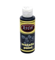 Rich Metalik Akrilik Boya 120 cc. 770 SİYAH 