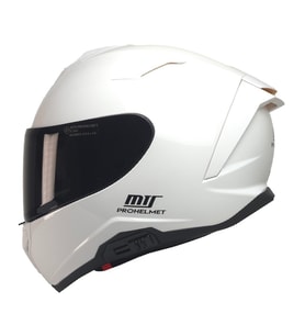 Motosiklet Kaskı Full Face Double Güneş Vizörlü ECE 22.06R Motor Kask White