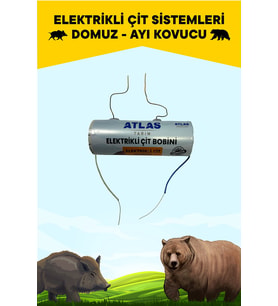 ELEKTRİKLİ ÇİT BOBİNİ 30.000 VOLT DOMUZ AYI KOVUCU