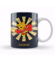 SuperTed Retro Japanese Kupa Bardak Porselen