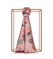 ŞEKER PEMBE İpekevi İpek Şal 5716