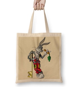 Looney Tunes The King Bugs Bunny Bez Çanta Uzun Saplı