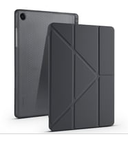 Samsung Galaxy Tab A11 Plus Uyumlu Kılıf Zore Tri Folding Kalem Bölmeli Standlı Kılıf