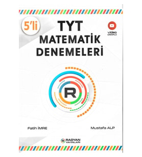 Radyan Yayınları Tyt Matematik 5'Li Deneme