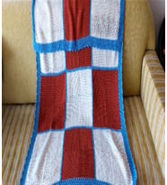 MORE HOME  ŞİŞ & YÜN  ÖRGÜSÜ TİVİ BATTANİYESİ  110*185