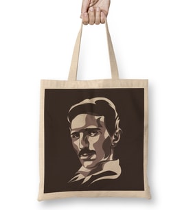 Nikola Tesla Bez Çanta Uzun Saplı