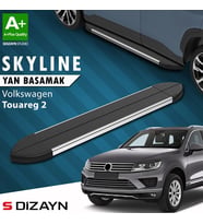 S-Dizayn VW Touareg 2 Skyline Krom Yan Basamak 193 Cm 2010-2018 A+ Kalite