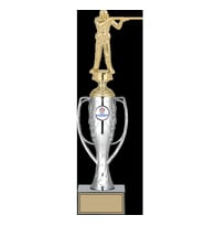 ODAK KUPA - Figürlü Kupalar - Atıcı Figürlü Kupalar FG-025 B - 38 cm