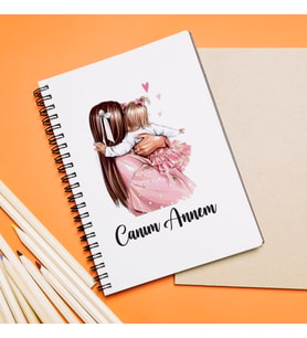 Canım Annem Tasarımlı Defter