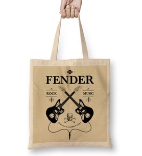 Fender Guitar 02 Bez Çanta Uzun Saplı