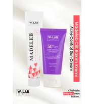 W-Lab Cosmetics  Kozmetik Madeleb Krem 40 ml ve W-Lab Cosmetics Akne Kontrol Güneş Kremi 50 Ml