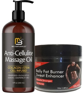 Kadınlar Için Eelhoe Fatburnerwoman 100 Ml + Anti-Cellulite Massage Oil 240 Ml Masaj Yağı