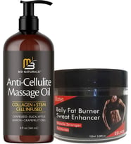 Kadınlar Için Eelhoe Fatburnerwoman 100 Ml + Anti-Cellulite Massage Oil 240 Ml Masaj Yağı