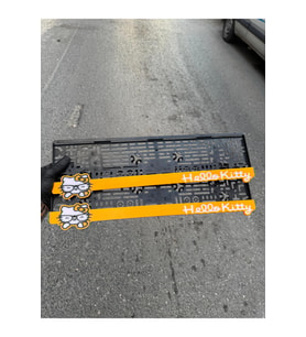 Araba Pleksi Plakalık