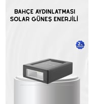 Güneş Enerjili Su Geçirmez Bahçe Apliği Uzun Ömürlü LED’li