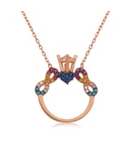 SONSUZ TEK TAŞ 925 AYAR GÜMÜŞ YÜZÜK