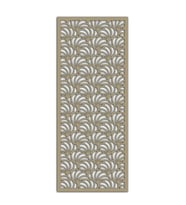 Liar Ahşap Seperatör (Paravan) - KSP65 - (85 x 210 cm) - (18 mm) - (Beyaz) (Renksiz)
