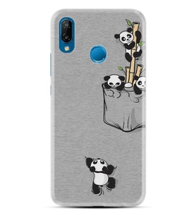 Huawei P20 Lite Mate 10 20 Lite Pro P40 Lite KılıfDesemli Silikon Pandalar 1798