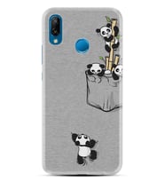 Huawei P20 Lite Mate 10 20 Lite Pro P40 Lite KılıfDesemli Silikon Pandalar 1798