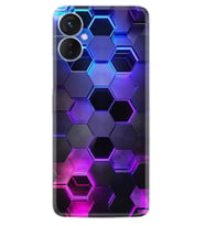 Tecno Spark 9T Kılıf Resimli Desenli Silikon Platinium Series Petekler 1889