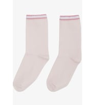 Artı Kız Çocuk Soket Çorap Çizgili 7-14 Yaş, Pembe