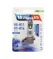 Photon Mini H8 H9 H11 H16 Compact Led 12-24V Tekli Blister