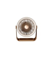 Kahverengi Stand Tipi USB Şarjlı Masa Üstü Mini Fan) - Taşınabilir, Ayarlanabilir, Sessiz