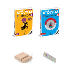 Arı Yayıncılık Arı Yayınları 5. Sınıf Türkçe Matematik ATÖLYEM ( 2025 MÜFREDAT )+Telefon Tutucu+Soru Çözüm Ayracı (Çok Renkli)