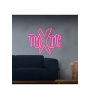 TOXIC Yazılı Neon Tabela