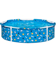 Bestway Evcil Hayvanlar Için Çerçeveli Havuz Patisi, Çap 122 X 30,5 Cm, 292 L, 3 Katmanlı Tritech Ma