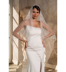 Gelinlik Duvağı Ve Nikah Duvağı 230 Cm (Beyaz)