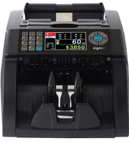 Sc8520 Karışık Para Sayma Makinesi, Tl Ve Euro Karışık Sayım - Dolar Adet Sayım Müşteri Ekranı