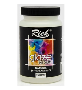 Rich Glaze Medium Naturel Şeffaflaştırıcı 250ml