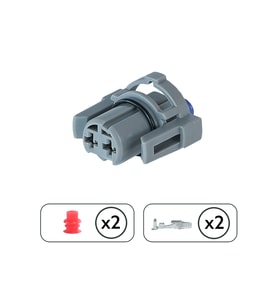 Cam Motor Soketi Gri 2 Pin Kablosuz
