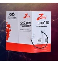 ZTECH ZR-769 SİYAH İNDOOR 23AWG 305M CAT6 KABLO